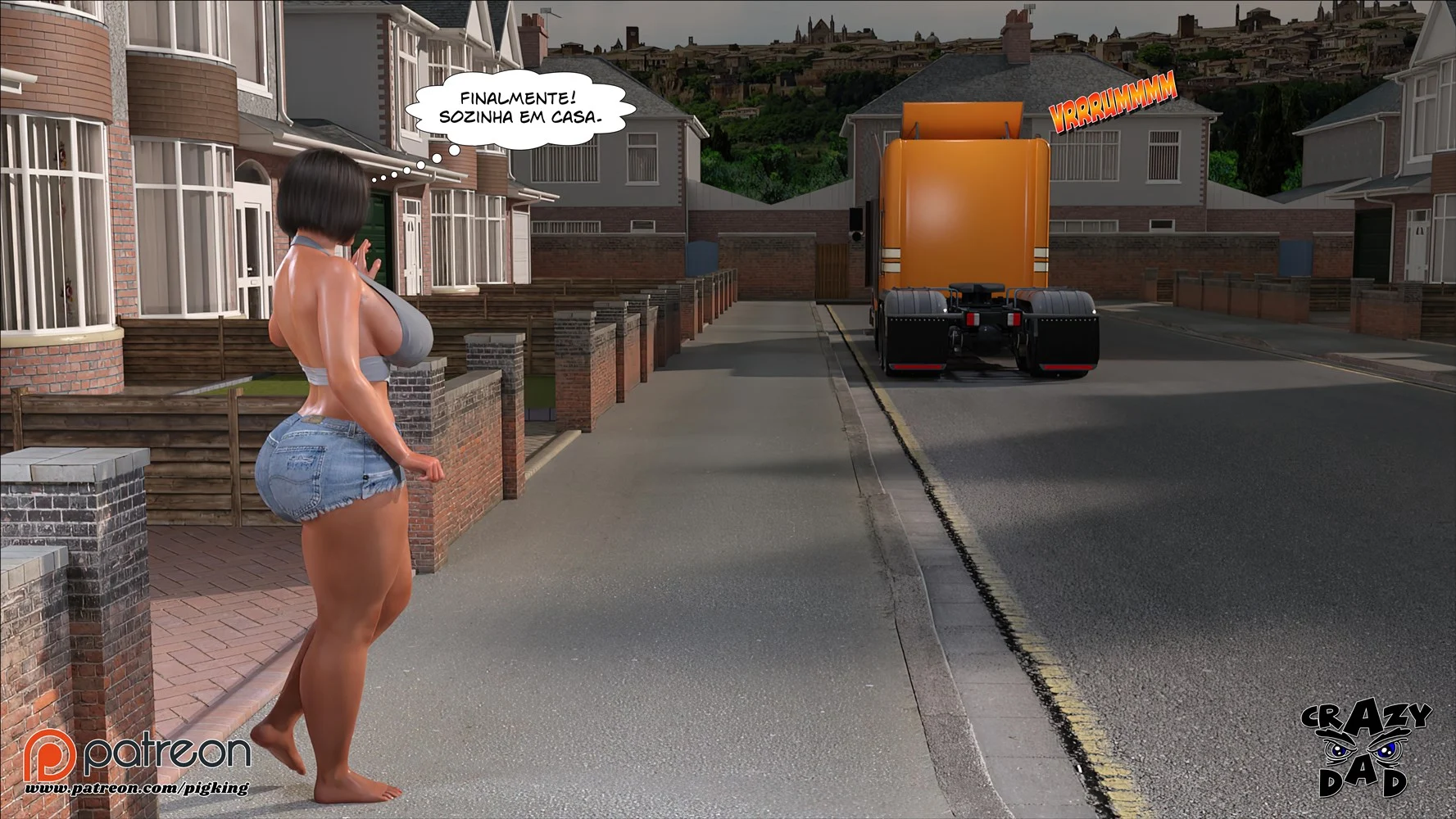 Transando com Mamãe Adotiva de 39 Anos: Sexo 3D Explícito Transando com Mamãe Adotiva de 39 Anos: Sexo 3D Explícito
