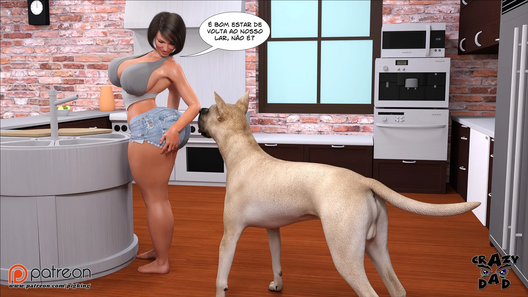 Transando com Mamãe Adotiva de 39 Anos: Sexo 3D Explícito Transando com Mamãe Adotiva de 39 Anos: Sexo 3D Explícito