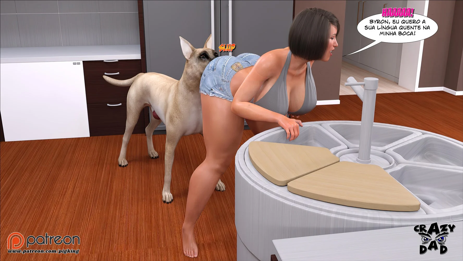 Transando com Mamãe Adotiva de 39 Anos: Sexo 3D Explícito Transando com Mamãe Adotiva de 39 Anos: Sexo 3D Explícito
