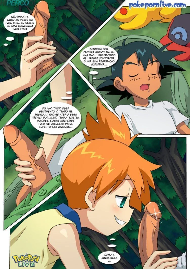 Comendo a Misty no matagal – Pokemon – Falas em PT-BR