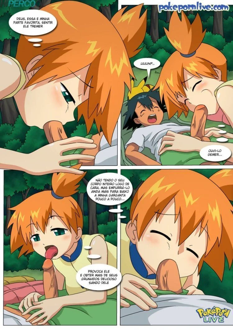 Comendo a Misty no matagal – Pokemon – Falas em PT-BR