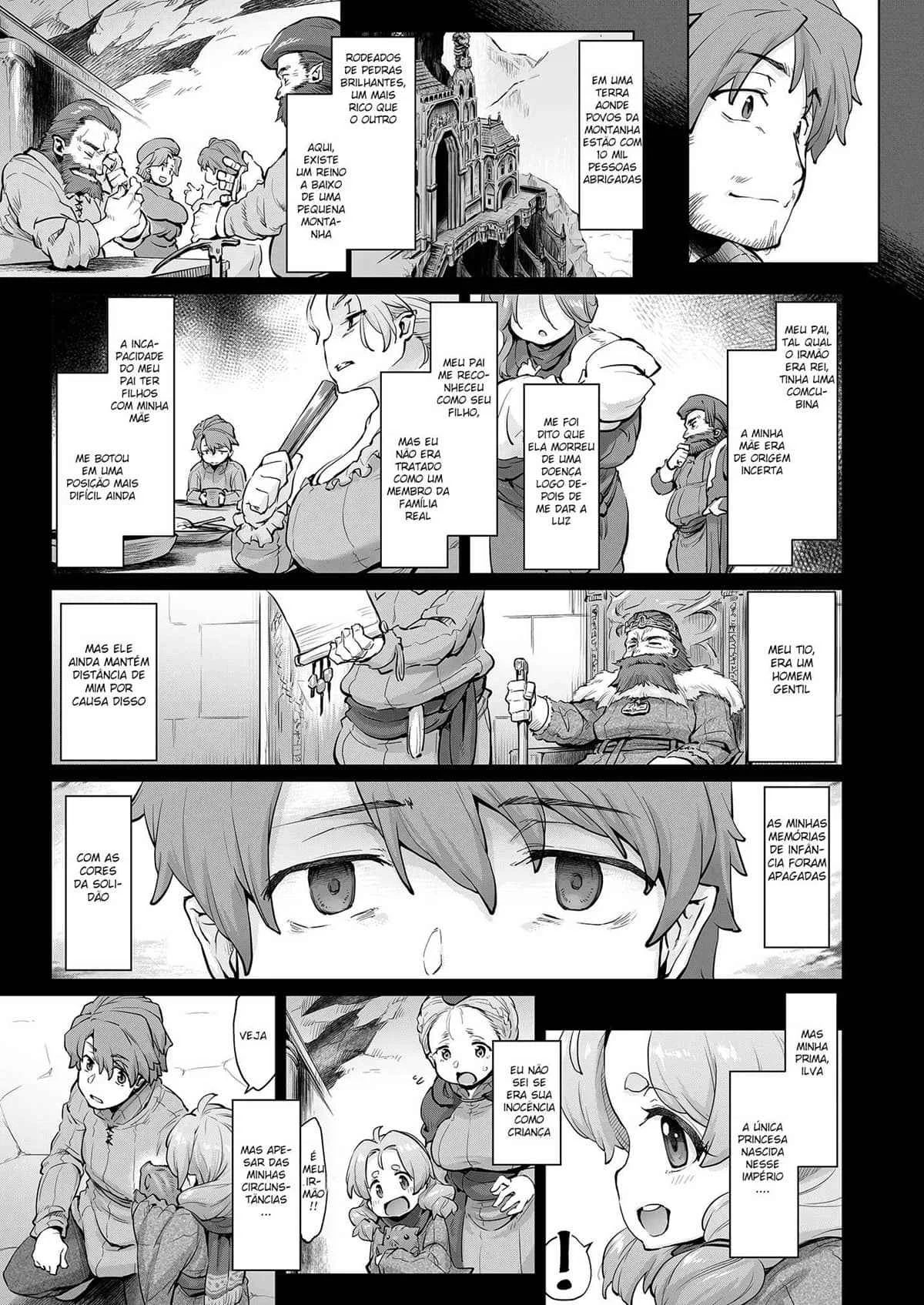 A Montanha Caída – Manga Hentai – Versão Completa