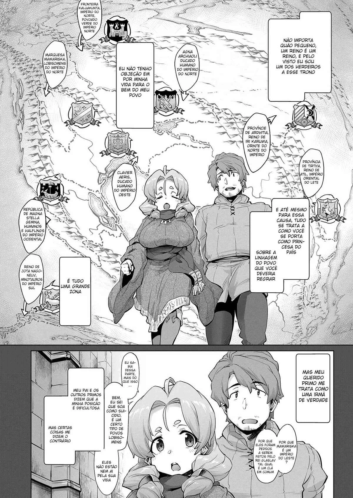 A Montanha Caída – Manga Hentai – Versão Completa