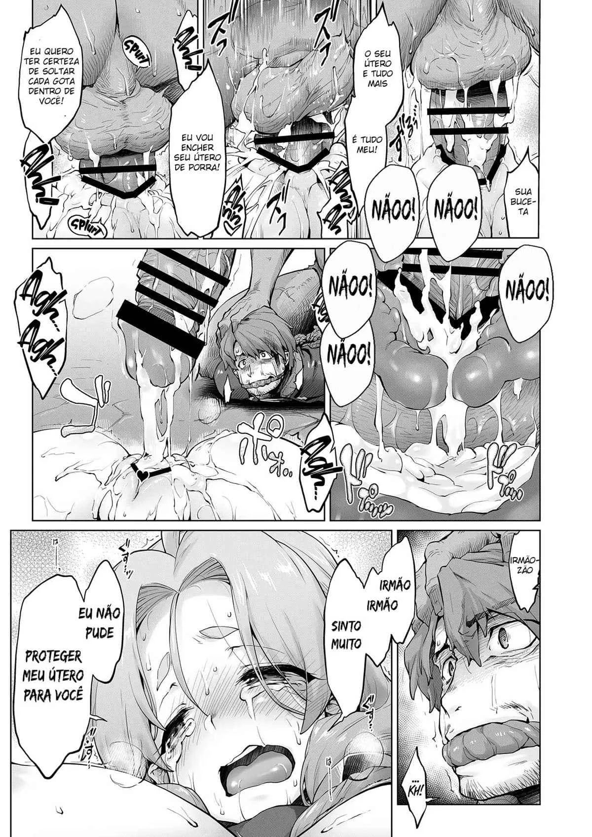 A Montanha Caída – Manga Hentai – Versão Completa