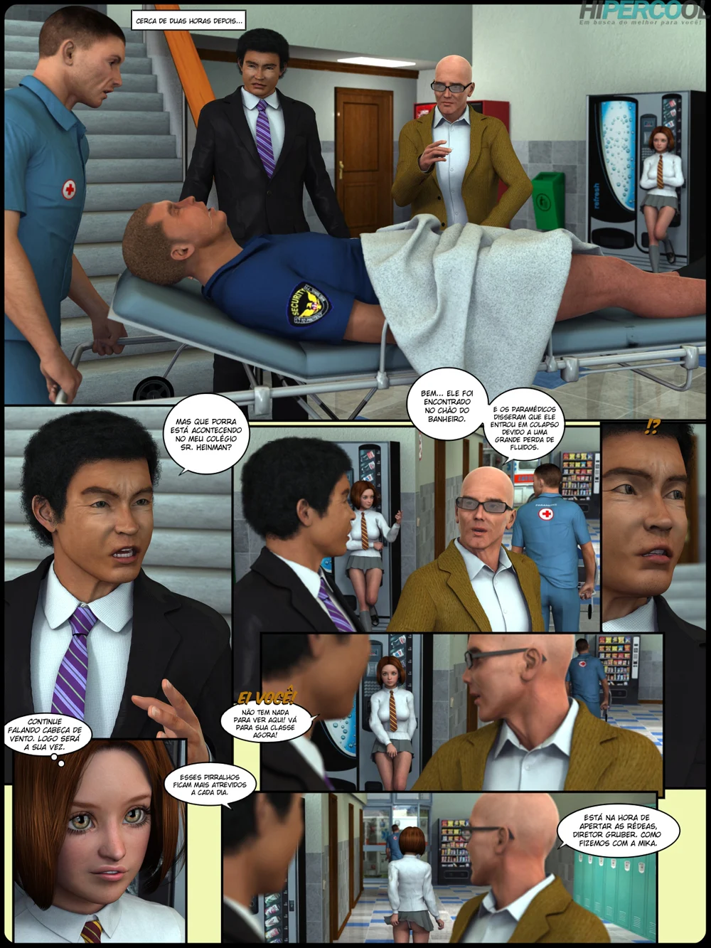 Colégio das garotas sádicas – HQ de Sexo – Sem Cortes