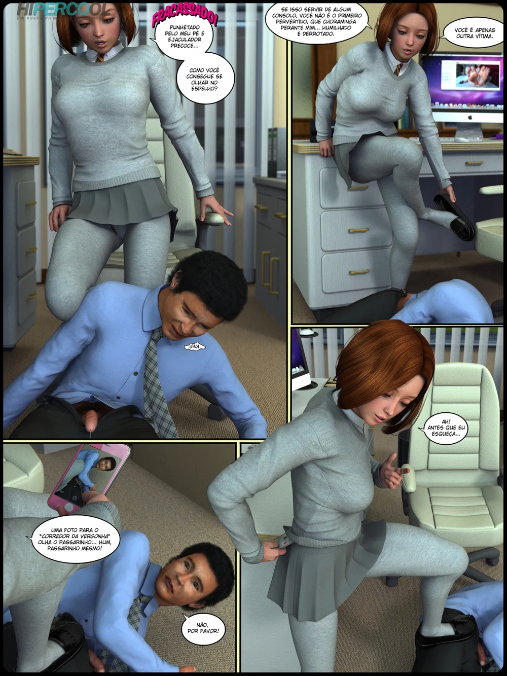 Colégio das garotas sádicas – HQ de Sexo – Sem Cortes