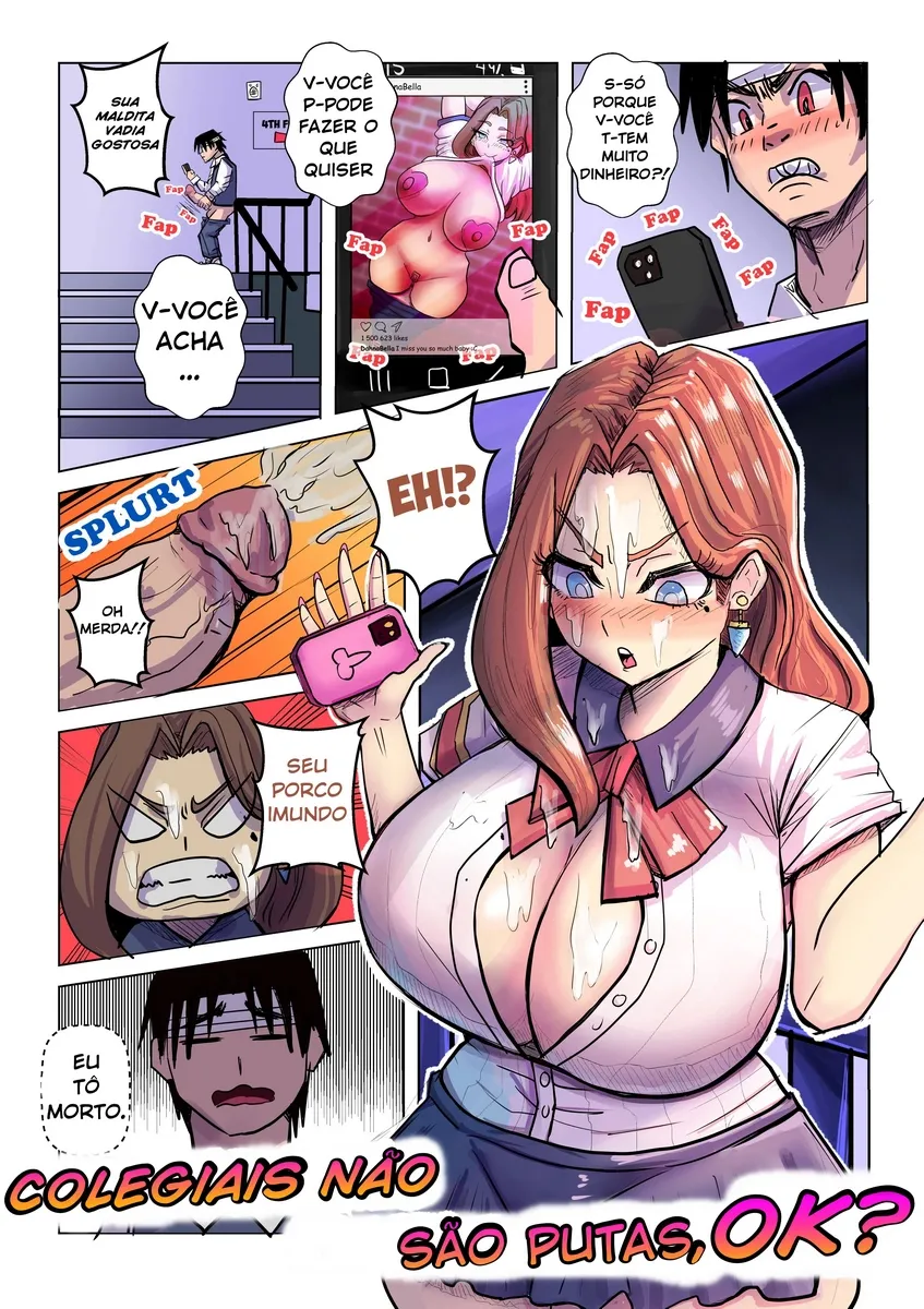 Colegiais não são putas, OK – Super HQ – Traduzido para Português