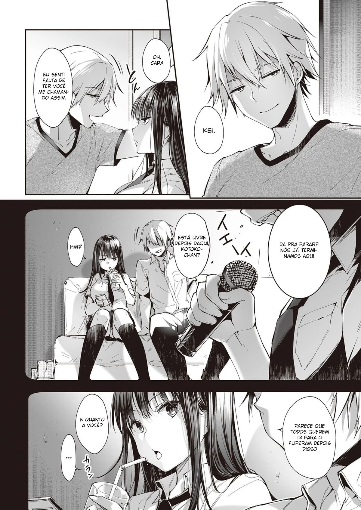 Chantageando a novinha gostosa – Hentai Preto e Branco – Sem Censura