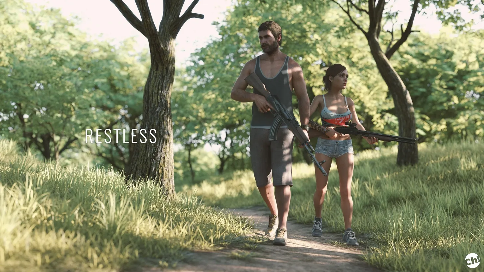 Puta safada do The Last Of Us arregaçada sem limite em 3D Puta safada do The Last Of Us arregaçada sem limite em 3D