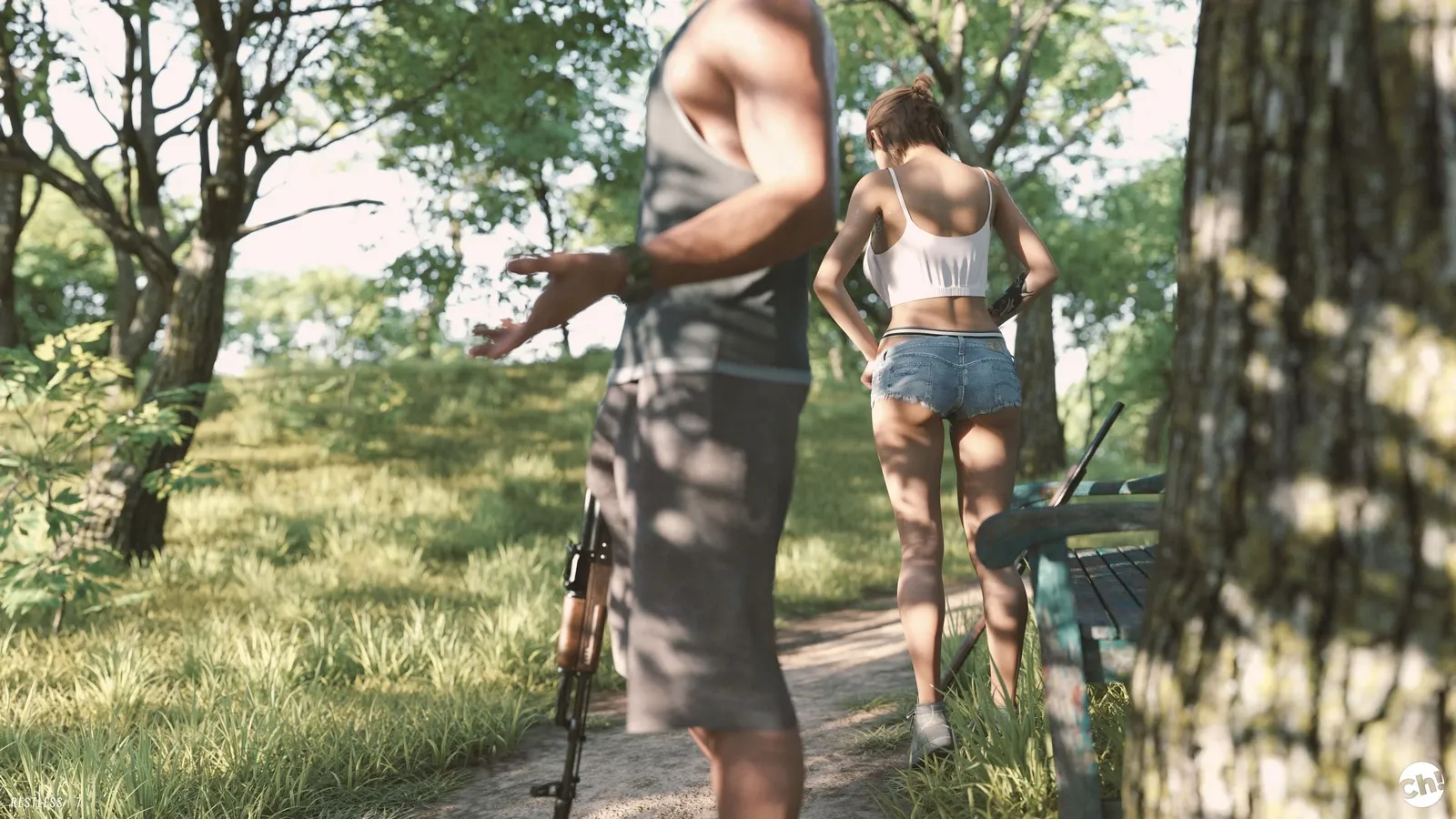 Puta safada do The Last Of Us arregaçada sem limite em 3D Puta safada do The Last Of Us arregaçada sem limite em 3D