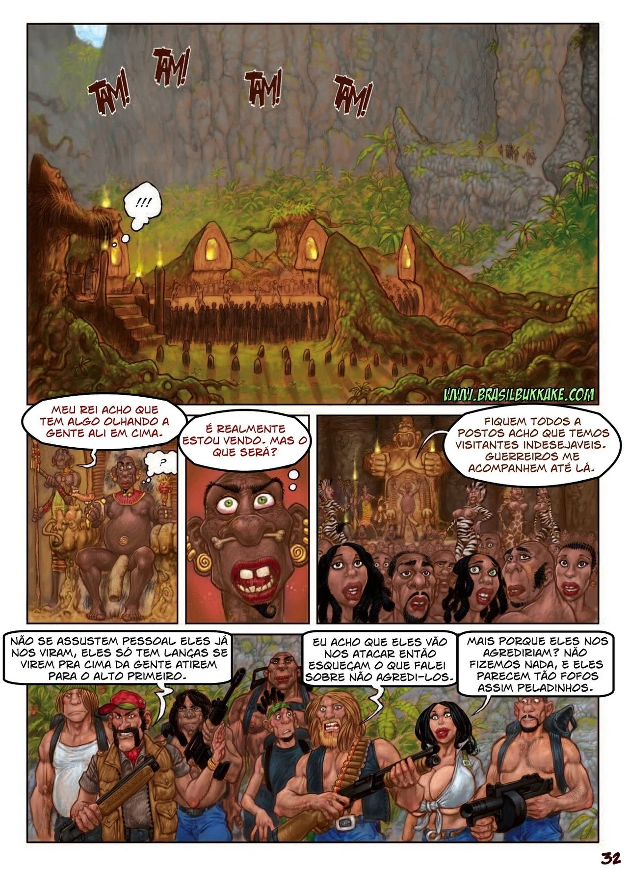 A Ilha Misteriosa – Cartoon Pornô – Traduzido para Português