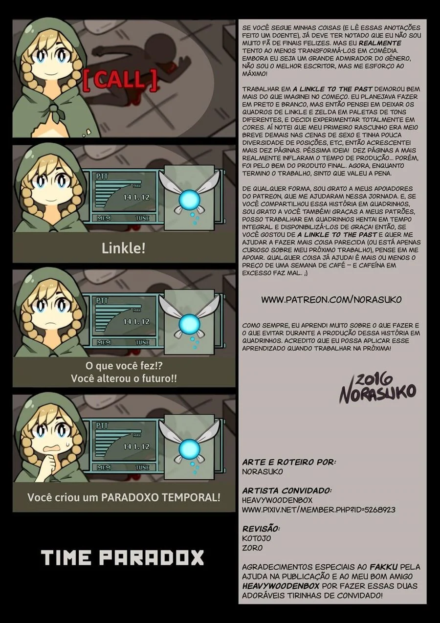 A Linkle to the Past – Hentai – Versão Completa