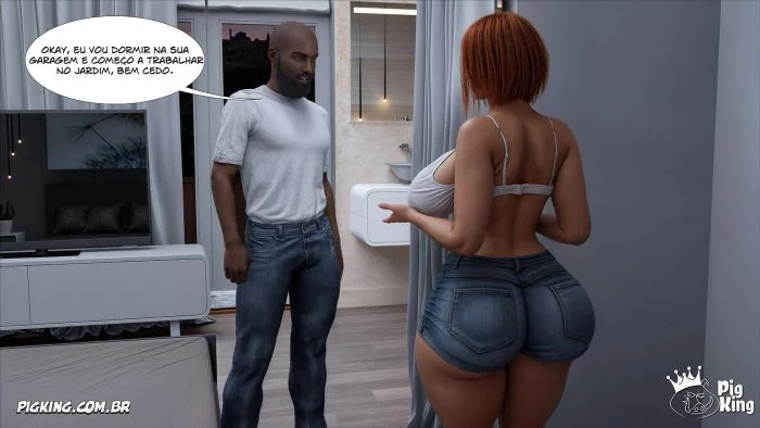 Pauzões Negros Gigantes 22: Fodas Brutais em 3D - Cena Completa e Explícita