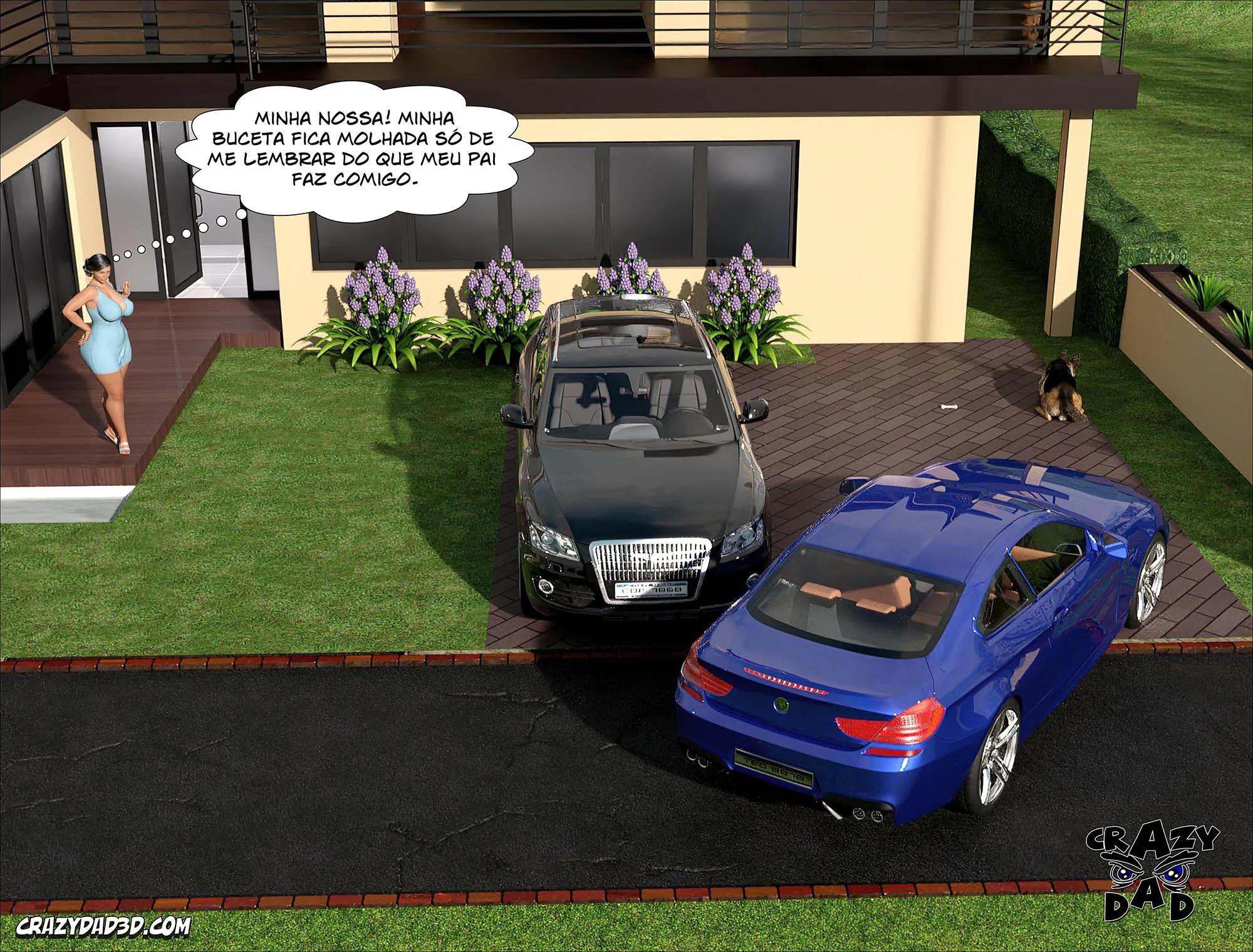 Amanda 13 – Hentai 3D – Quadrinho em PT-BR