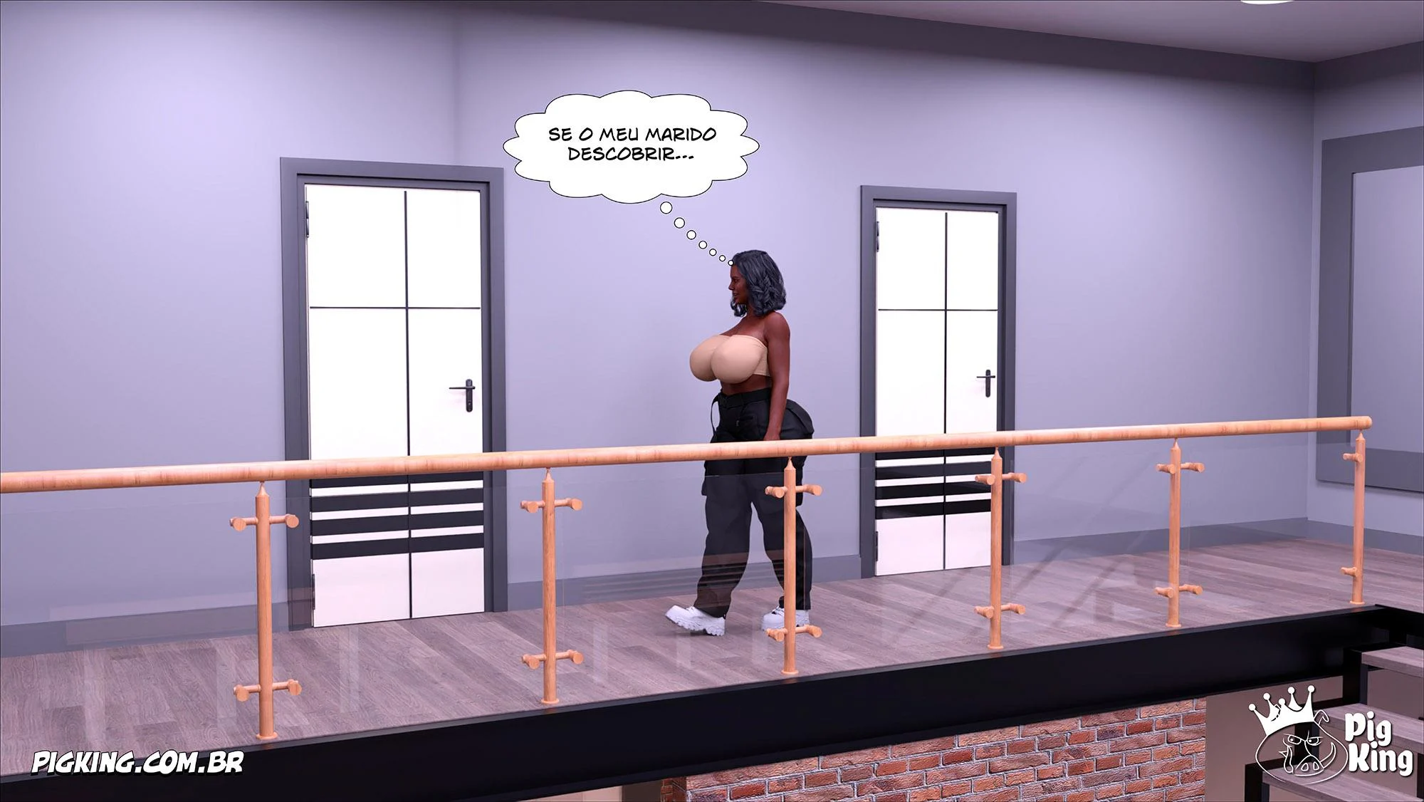 Big Black Cocks 3 – Hentai Interracial – Versão Brasileira