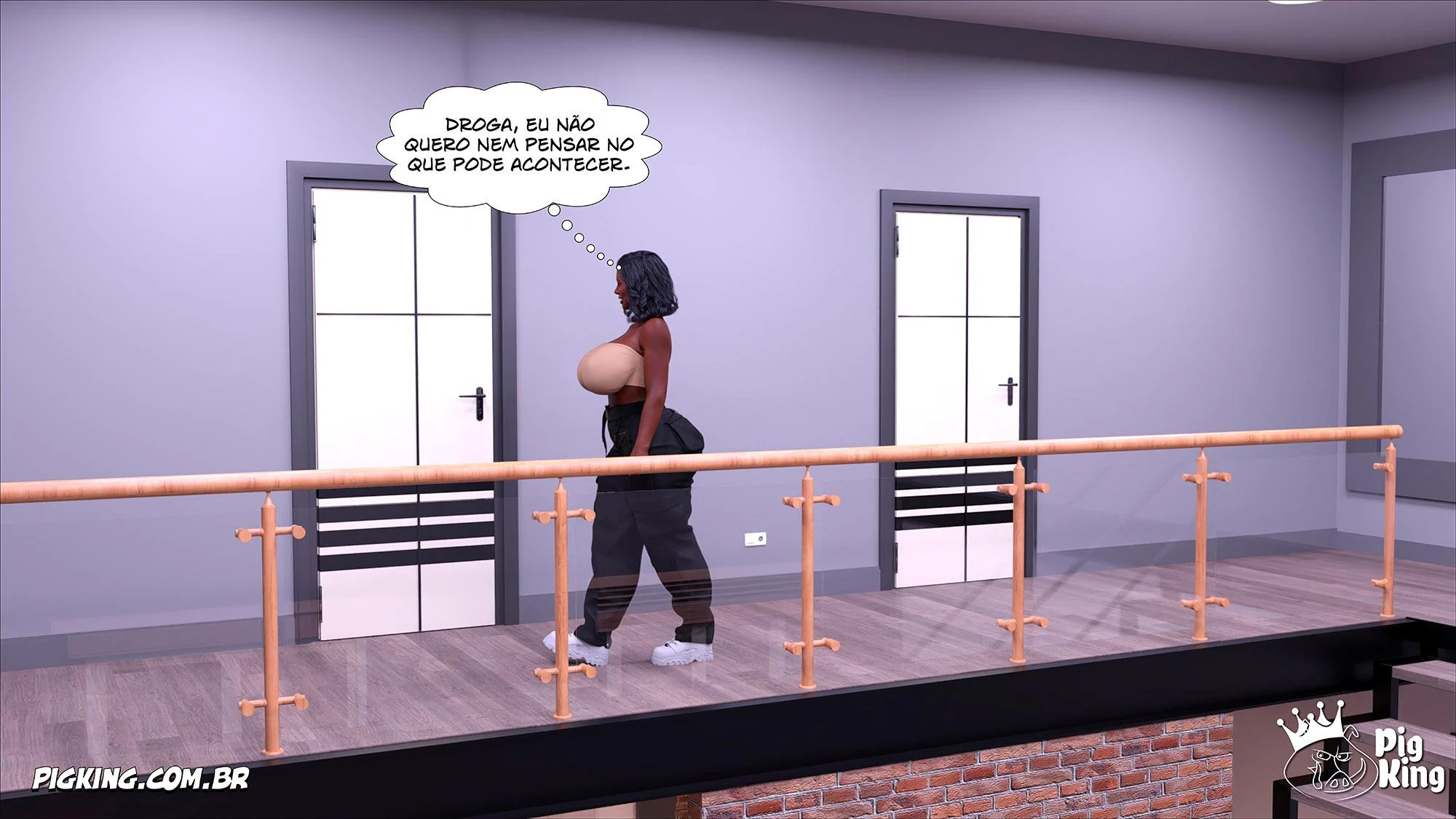 Big Black Cocks 3 – Hentai Interracial – Versão Brasileira