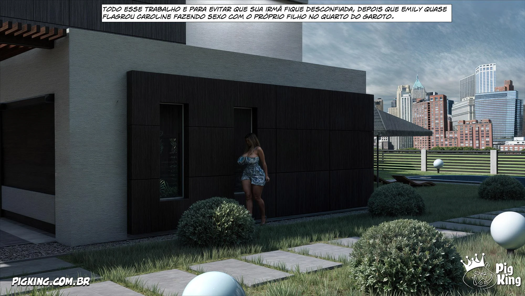 Caroline 16 – HQ de Sexo – Quadrinho em PT-BR