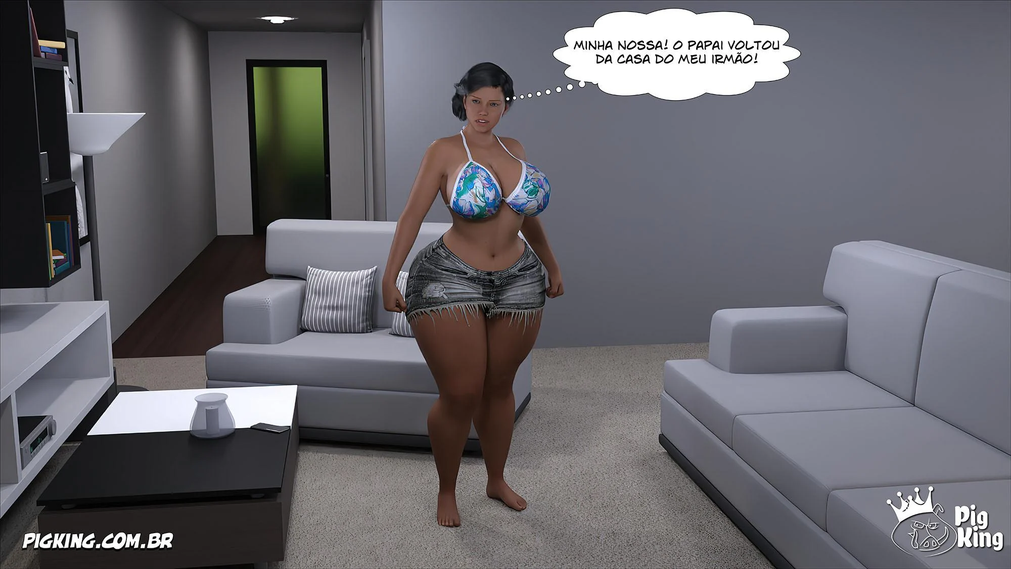 Amanda 33 – Hentai Incesto – Sem Censura