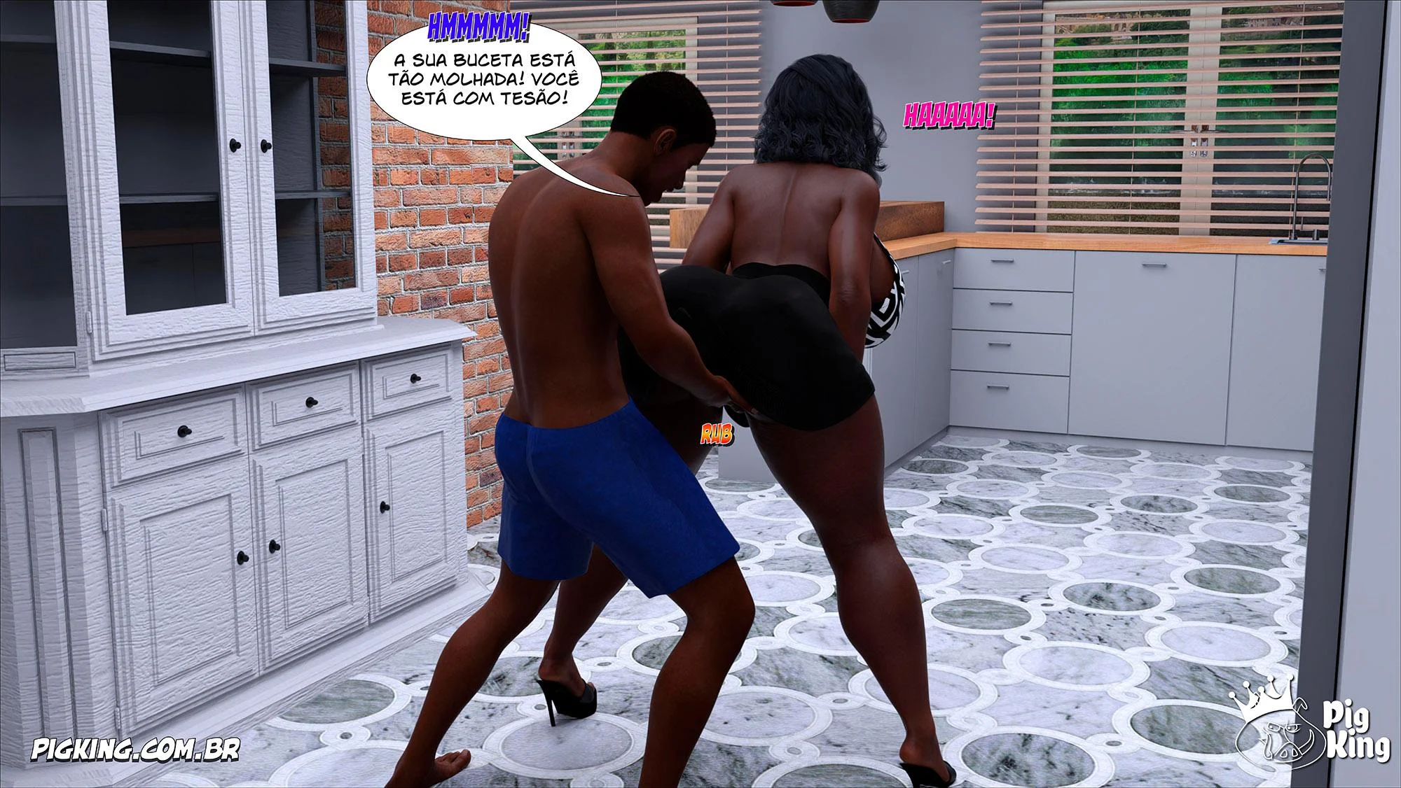 Aula de Sexo Incestuoso com Paus Gigantes