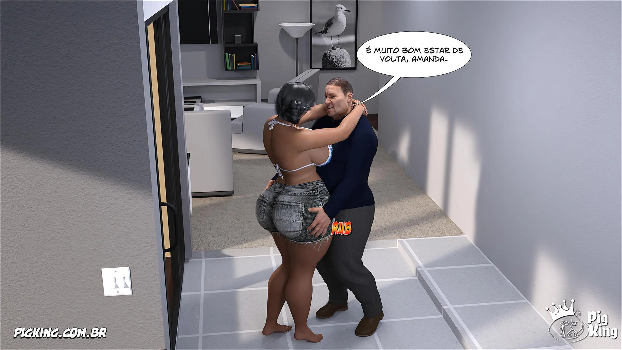 Amanda 33 – Hentai Incesto – Sem Censura