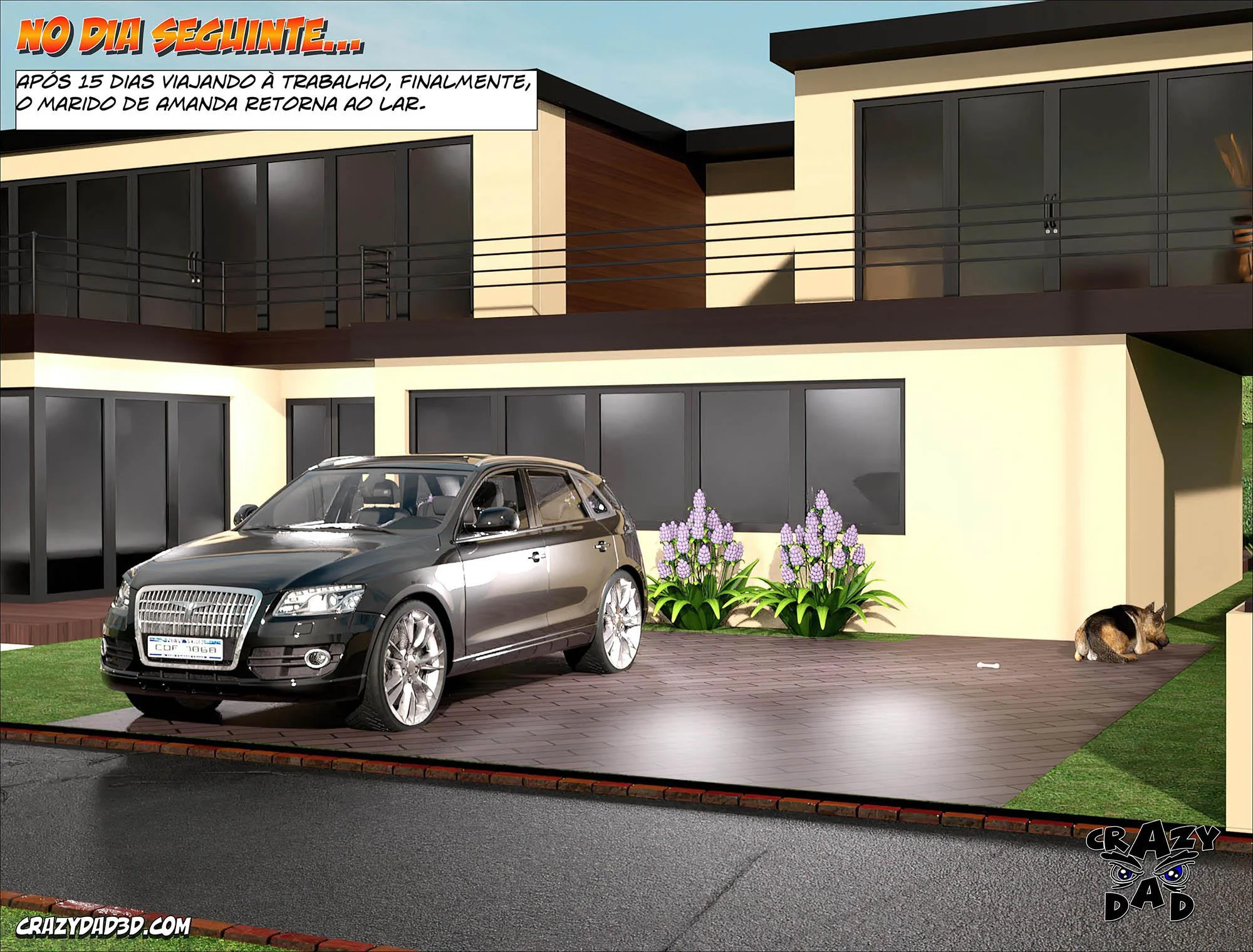 Amanda 13 – Hentai 3D – Quadrinho em PT-BR