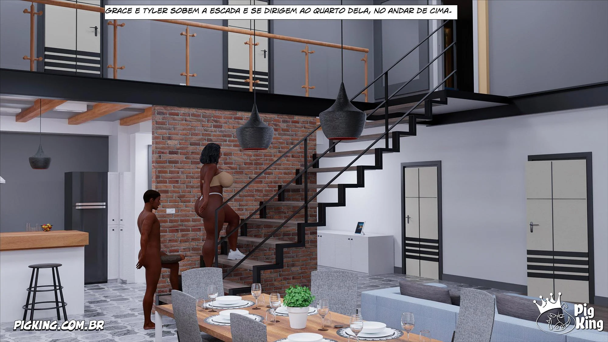 Big Black Cocks 5 – Hentai 3D – Falas em PT-BR