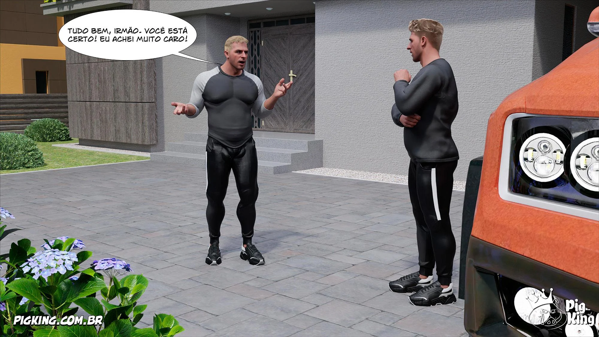 Big Black Cocks 4 – Hentai Interracial – Versão Completa