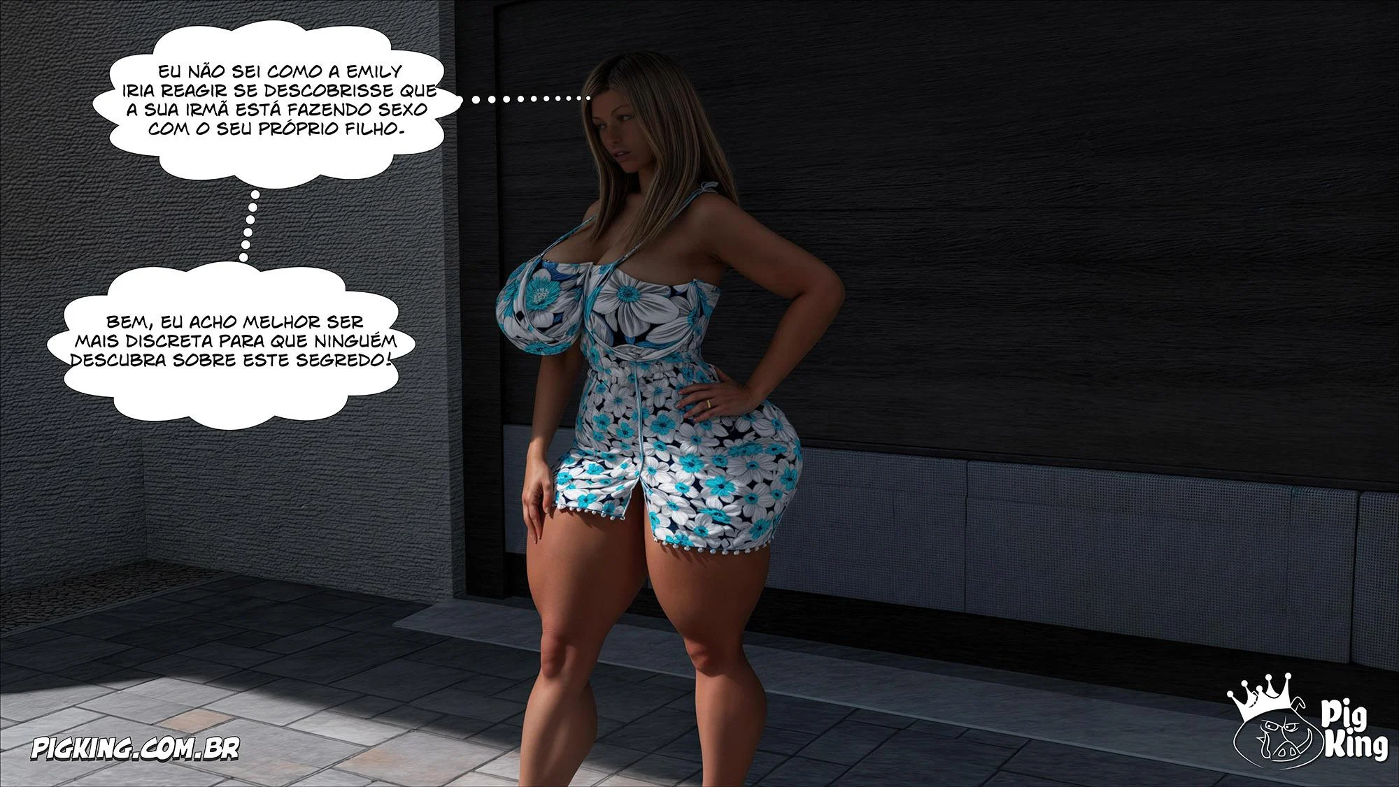 Caroline 16 – HQ de Sexo – Quadrinho em PT-BR