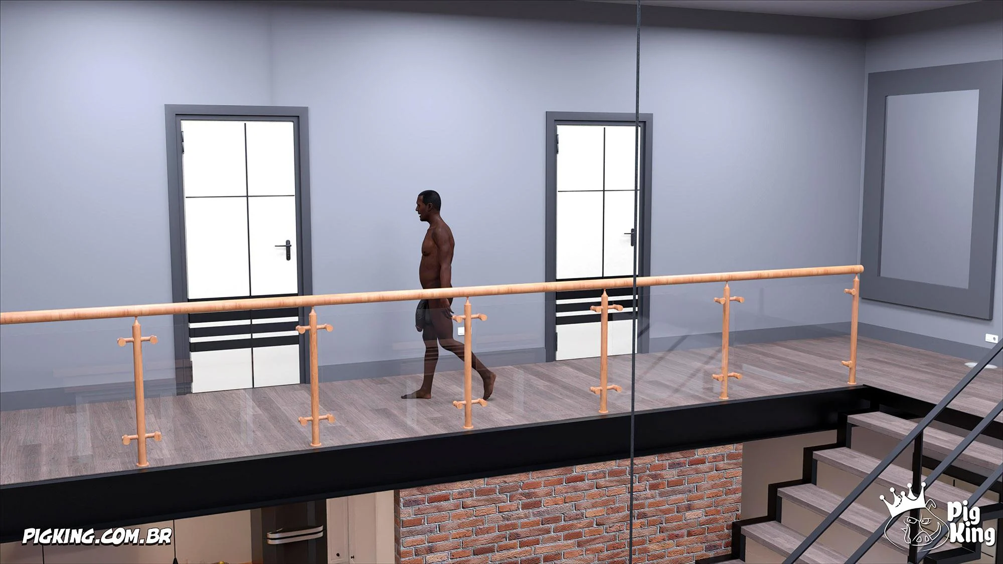 Big Black Cocks 3 – Hentai Interracial – Versão Brasileira