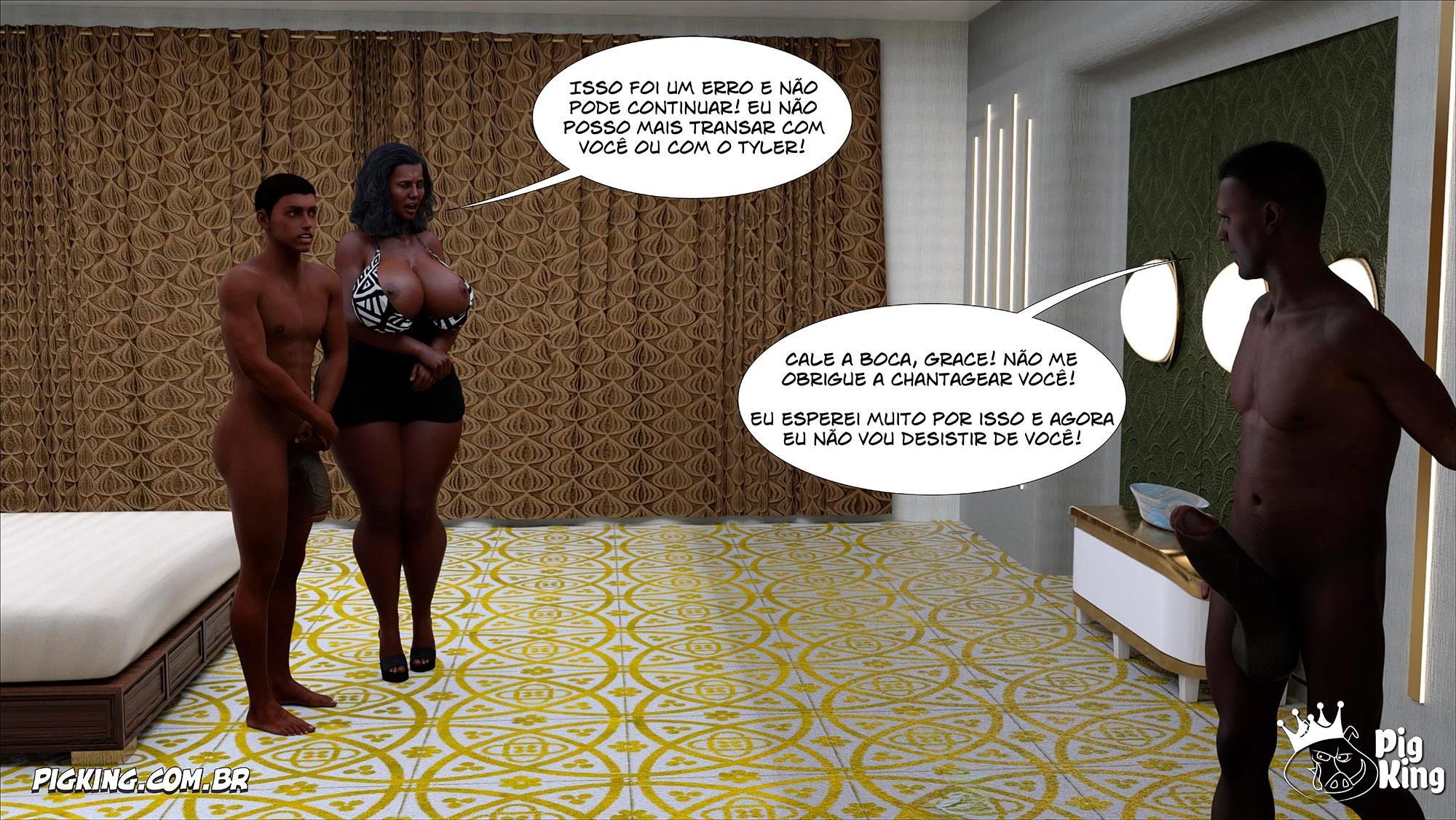 Aula de Sexo Incestuoso com Paus Gigantes