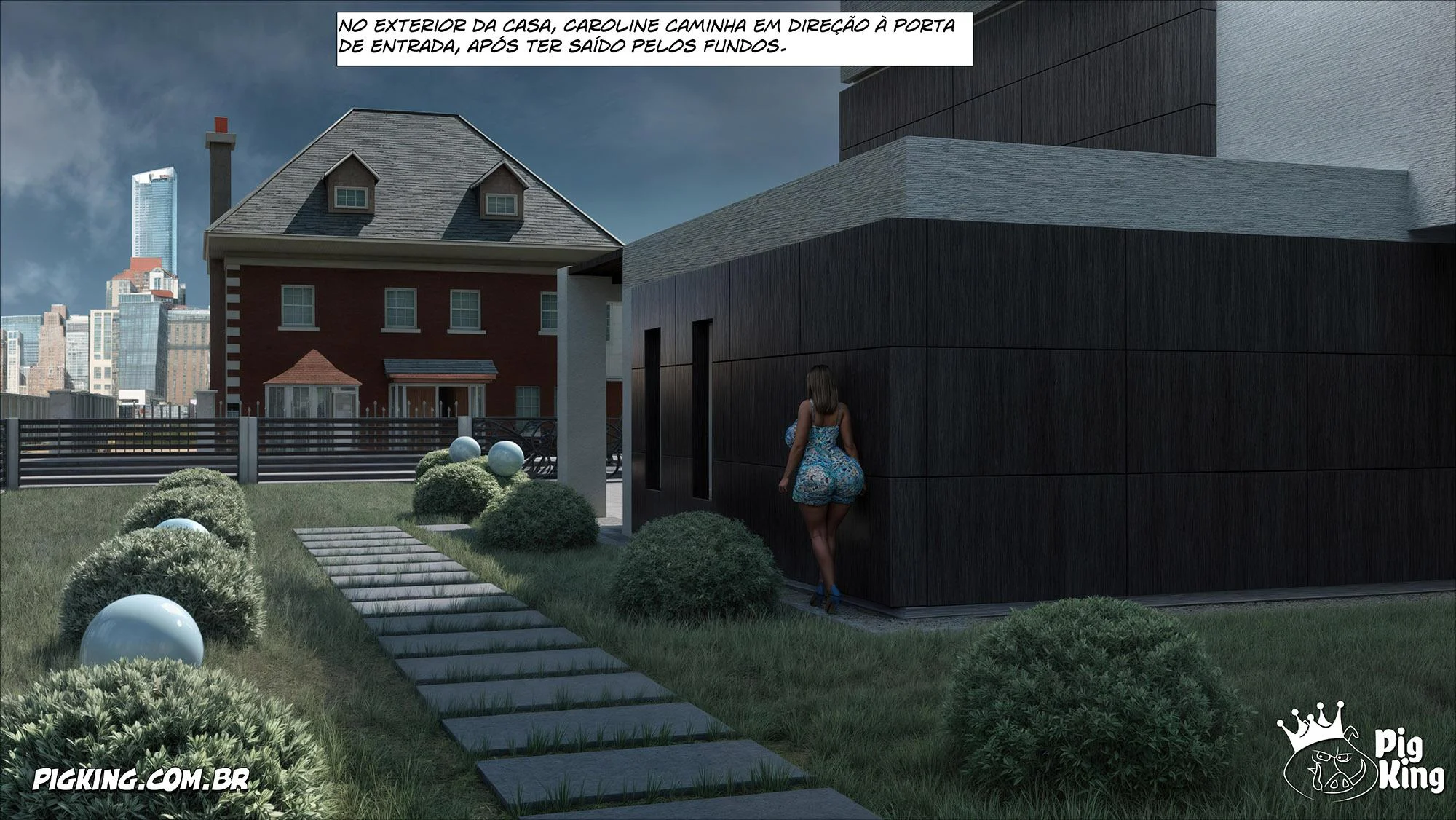 Caroline 16 – HQ de Sexo – Quadrinho em PT-BR