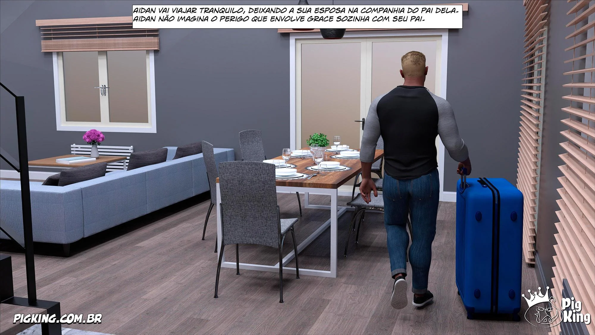 Big Black Cocks 3 – Hentai Interracial – Versão Brasileira