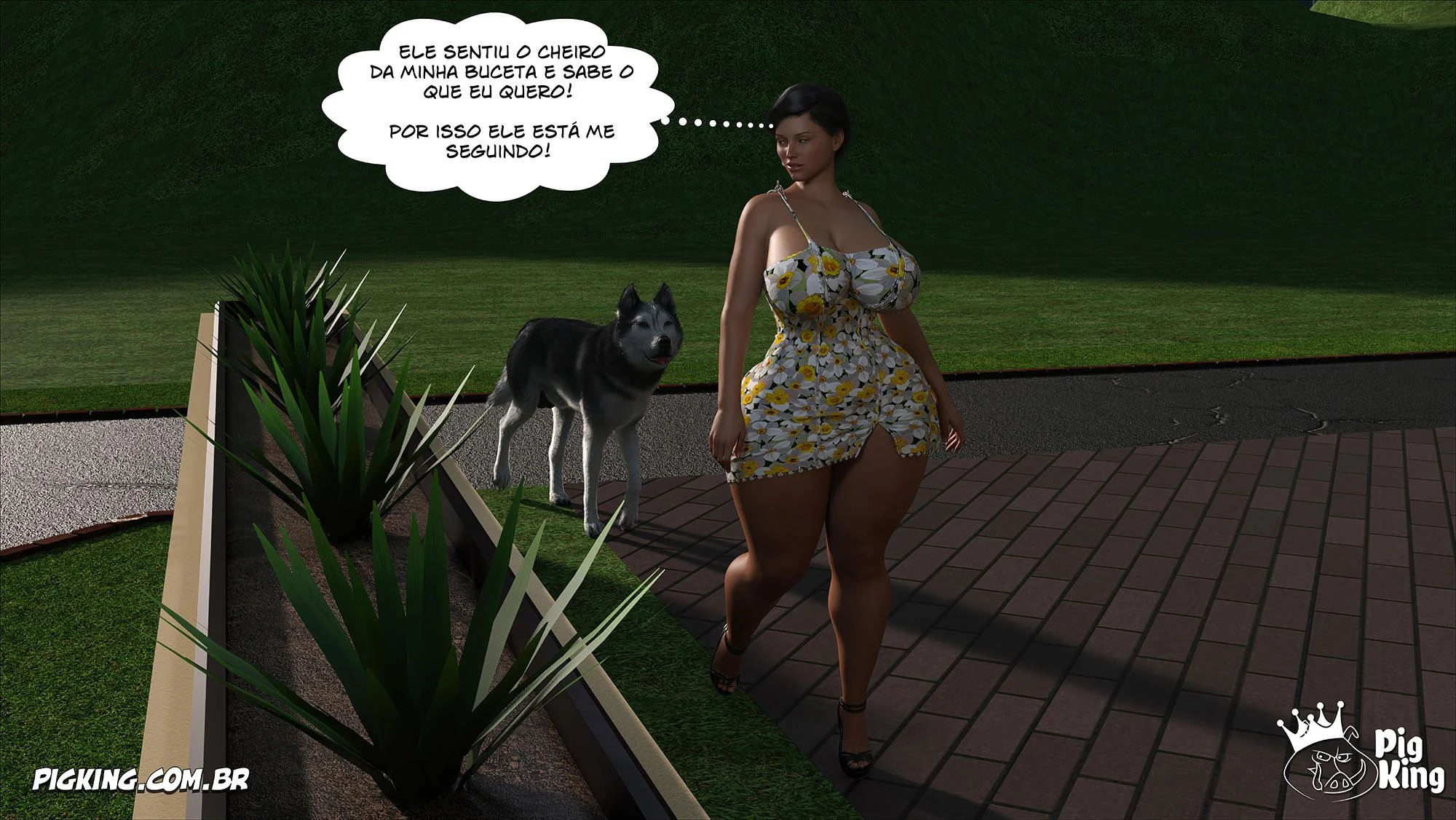 Amanda 38 – HQ de Sexo – Quadrinho em PT-BR