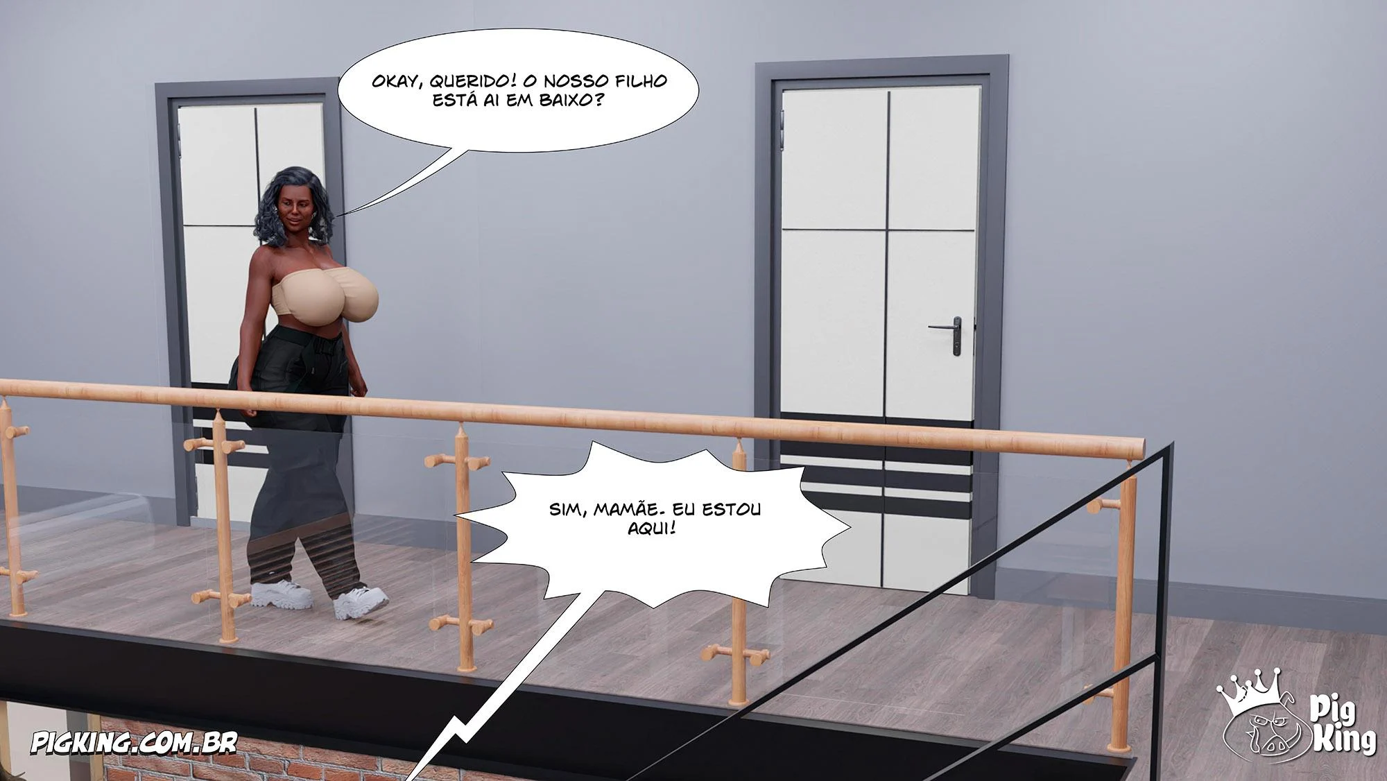 Big Black Cocks 4 – Hentai Interracial – Versão Completa