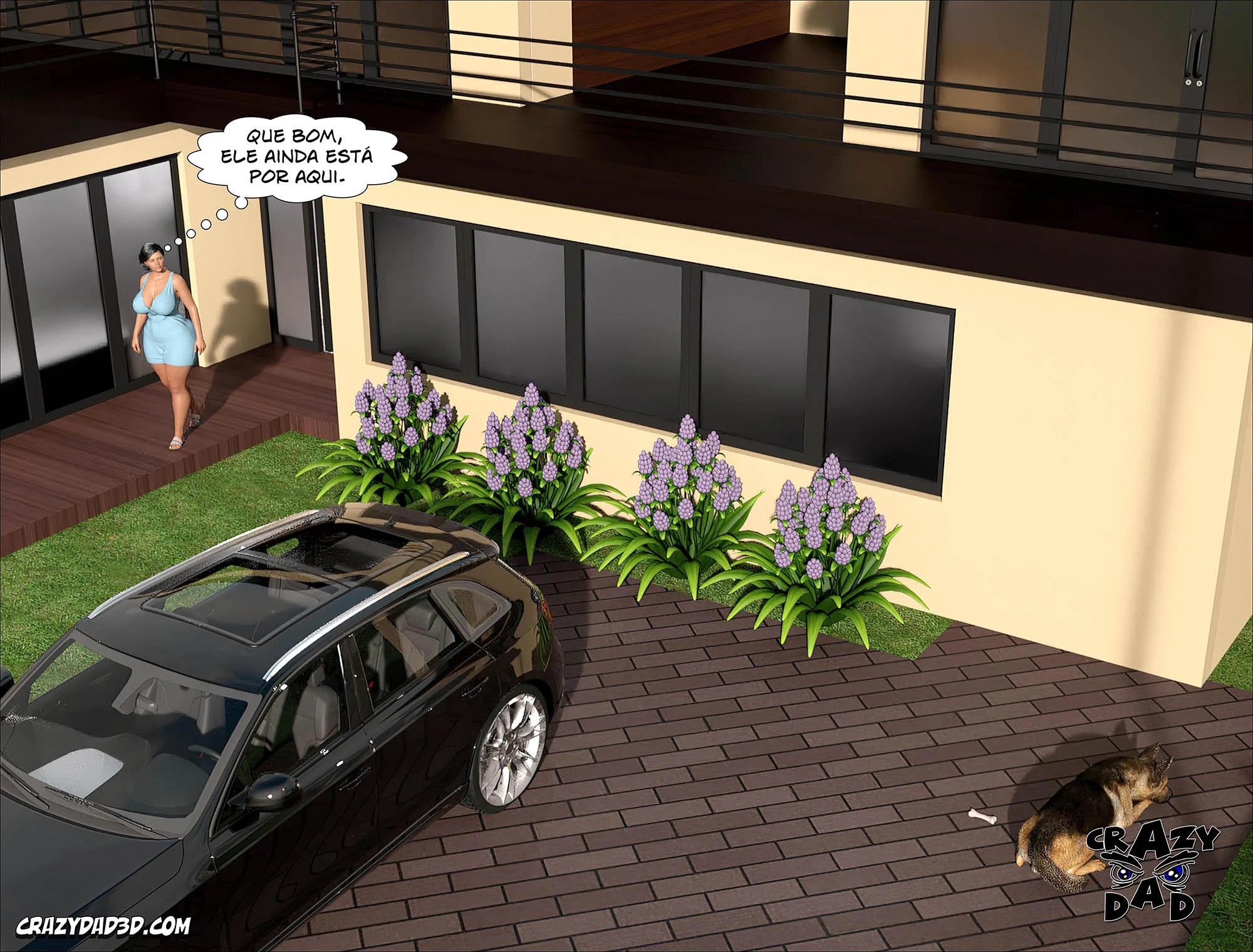 Amanda 13 – Hentai 3D – Quadrinho em PT-BR