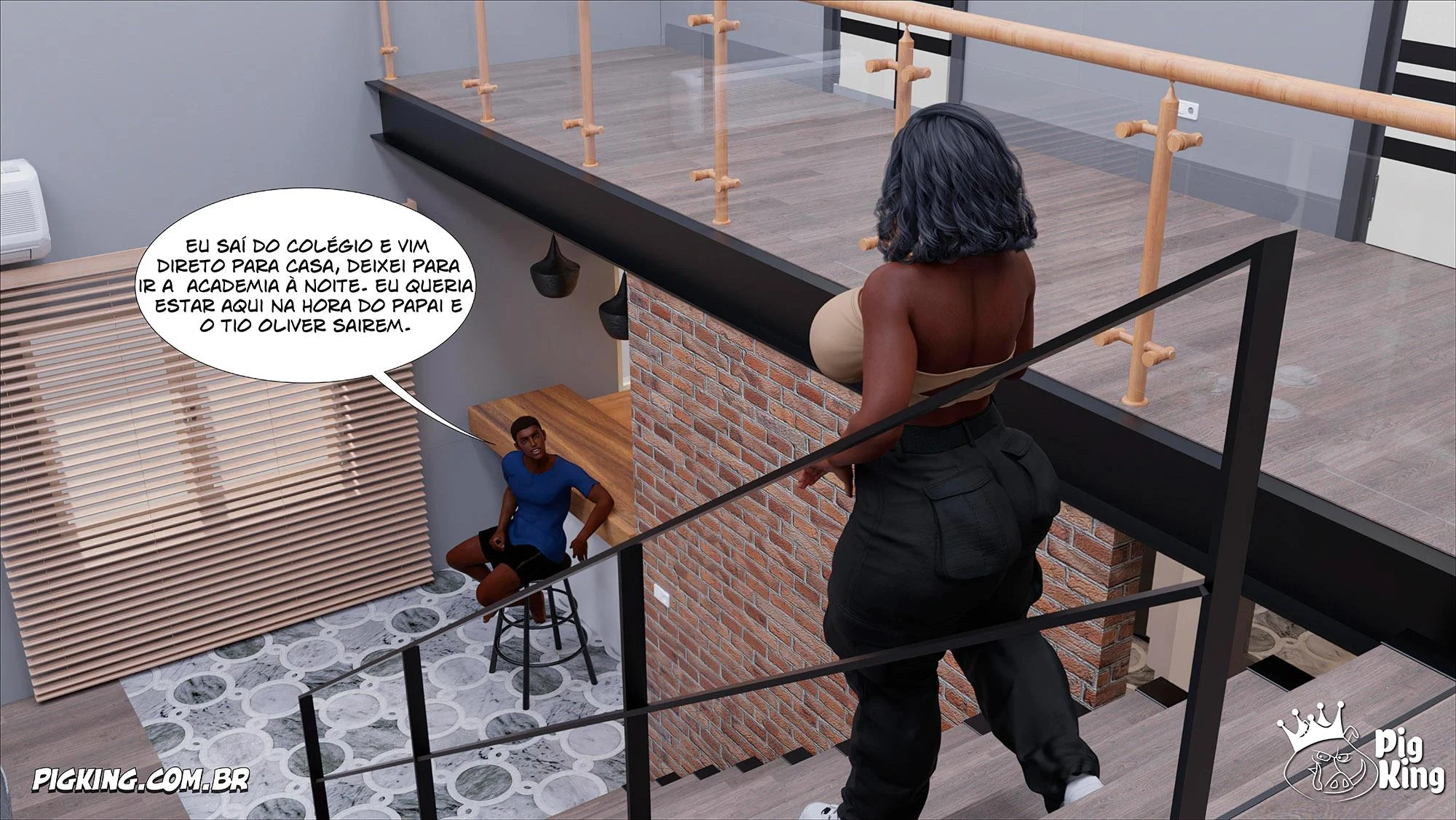 Big Black Cocks 4 – Hentai Interracial – Versão Completa