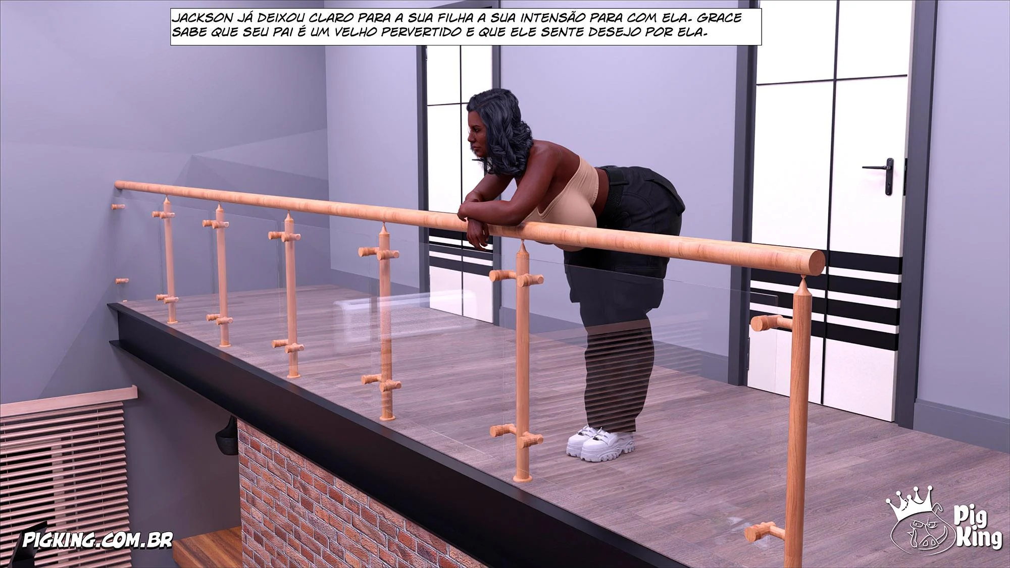 Big Black Cocks 3 – Hentai Interracial – Versão Brasileira