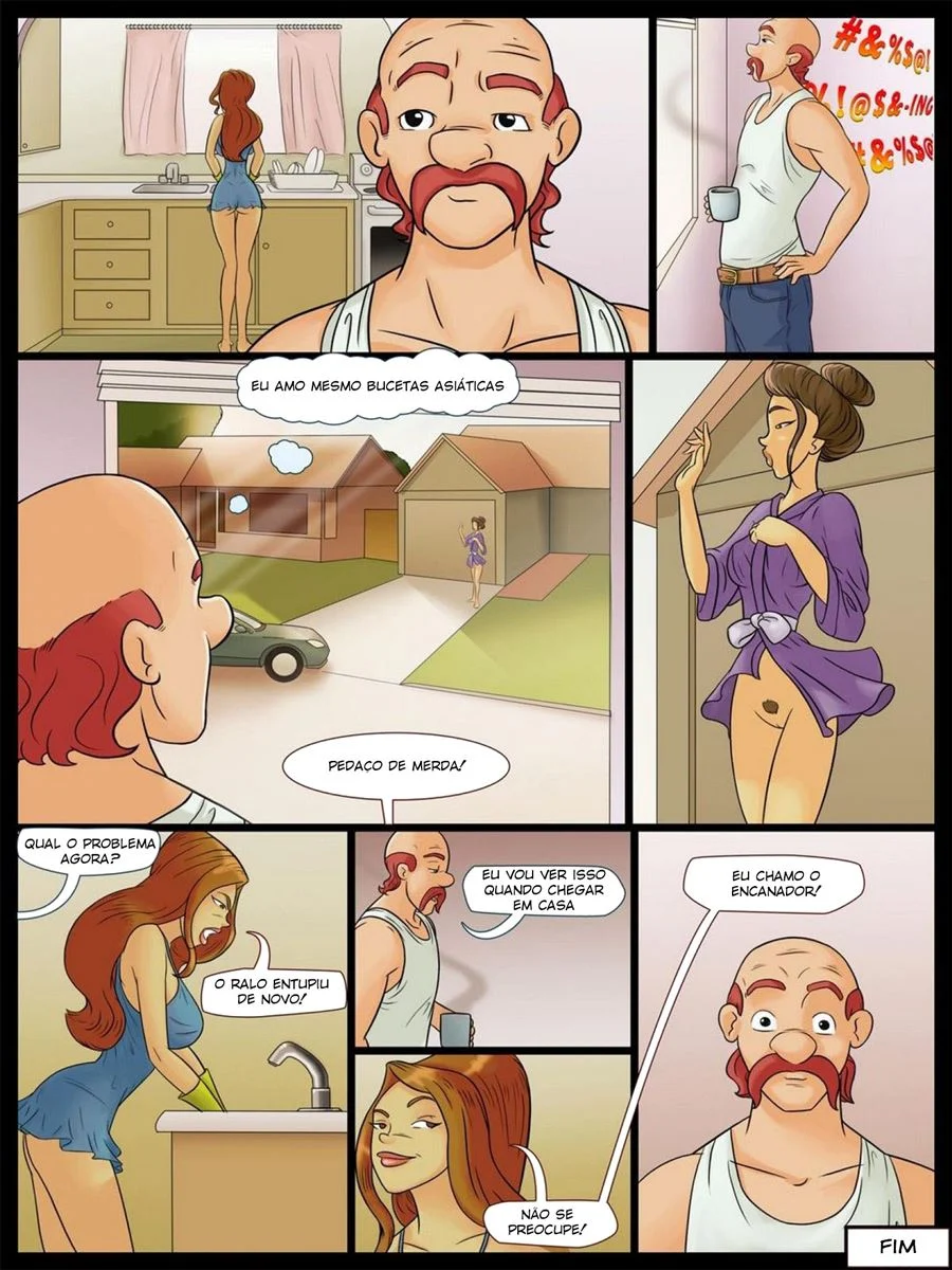 Atendido com um sorriso – Comics Porno – Português do Brasil