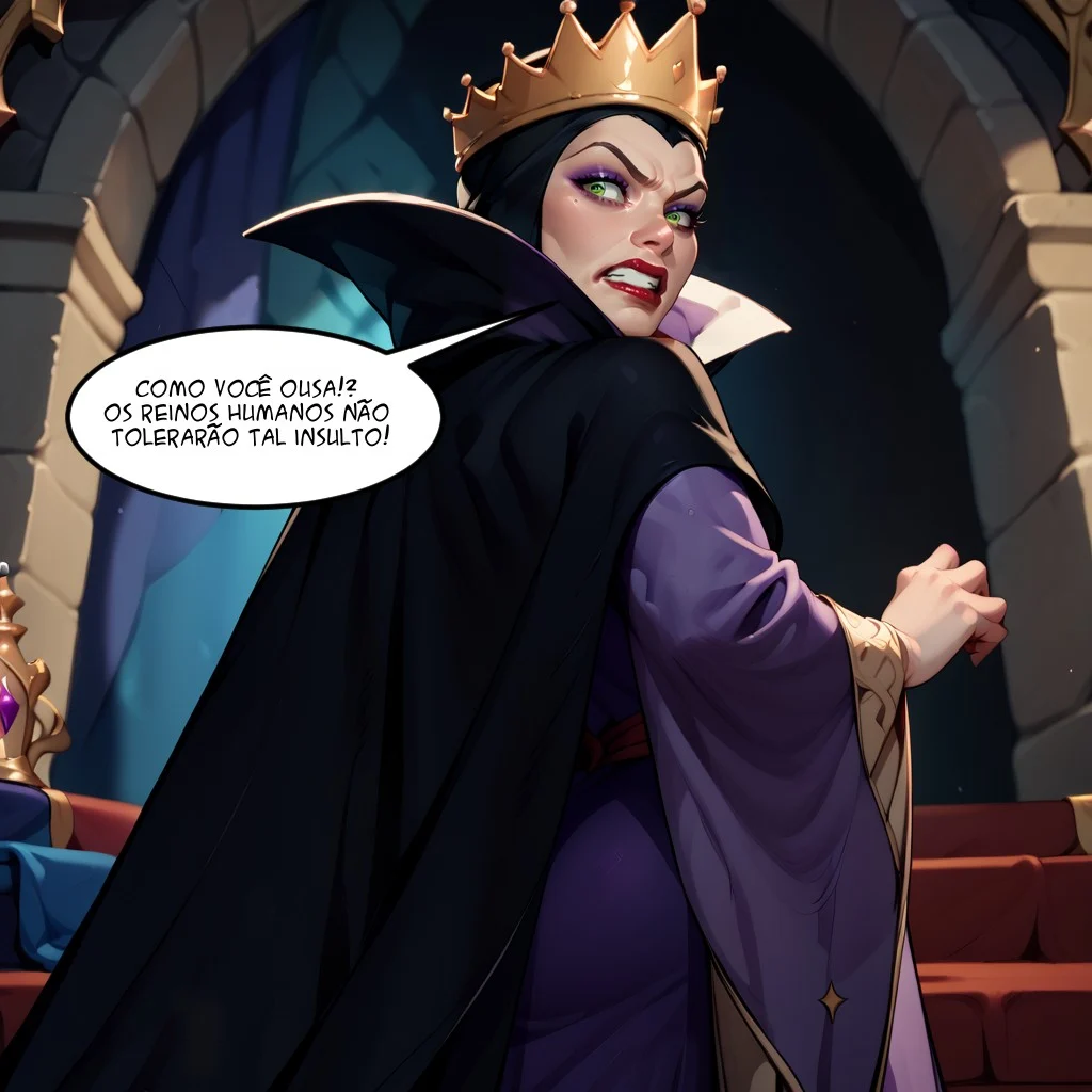 A vingança de Branca de Neve – Cartoon Pornô – Português do Brasil