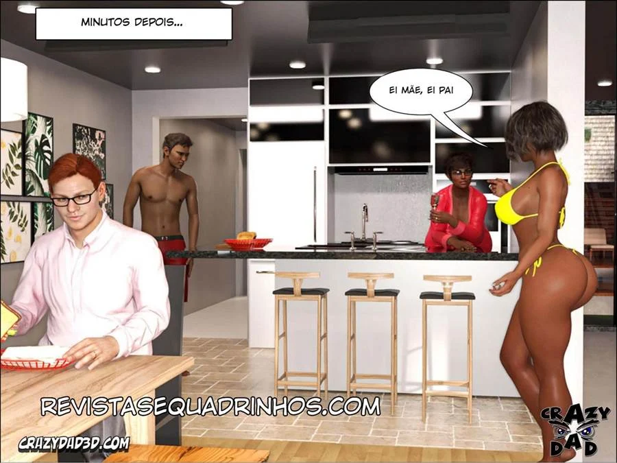 Doutora Brandie: Surras de Prazer em HQ 3D Explícita
