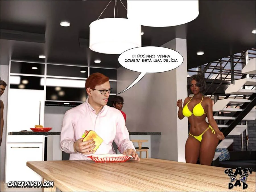 Doutora Brandie: Surras de Prazer em HQ 3D Explícita
