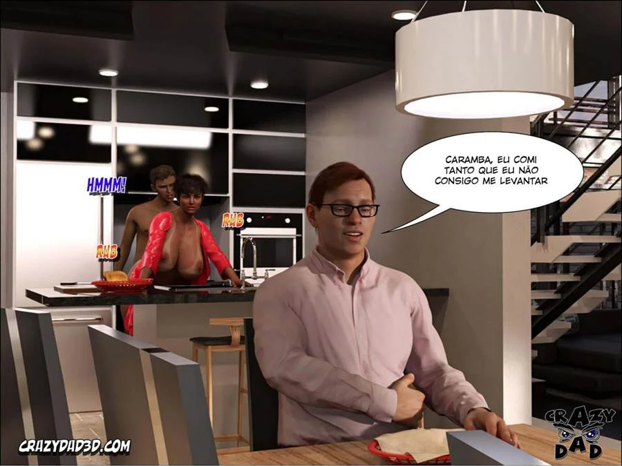 Doutora Brandie: Surras de Prazer em HQ 3D Explícita