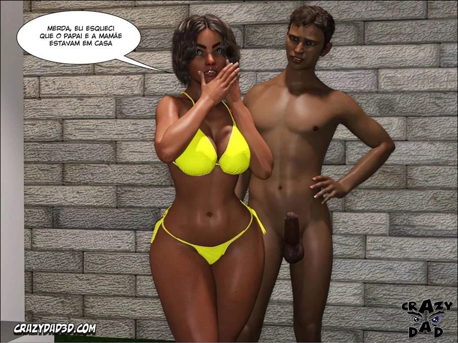 Doutora Brandie: Surras de Prazer em HQ 3D Explícita