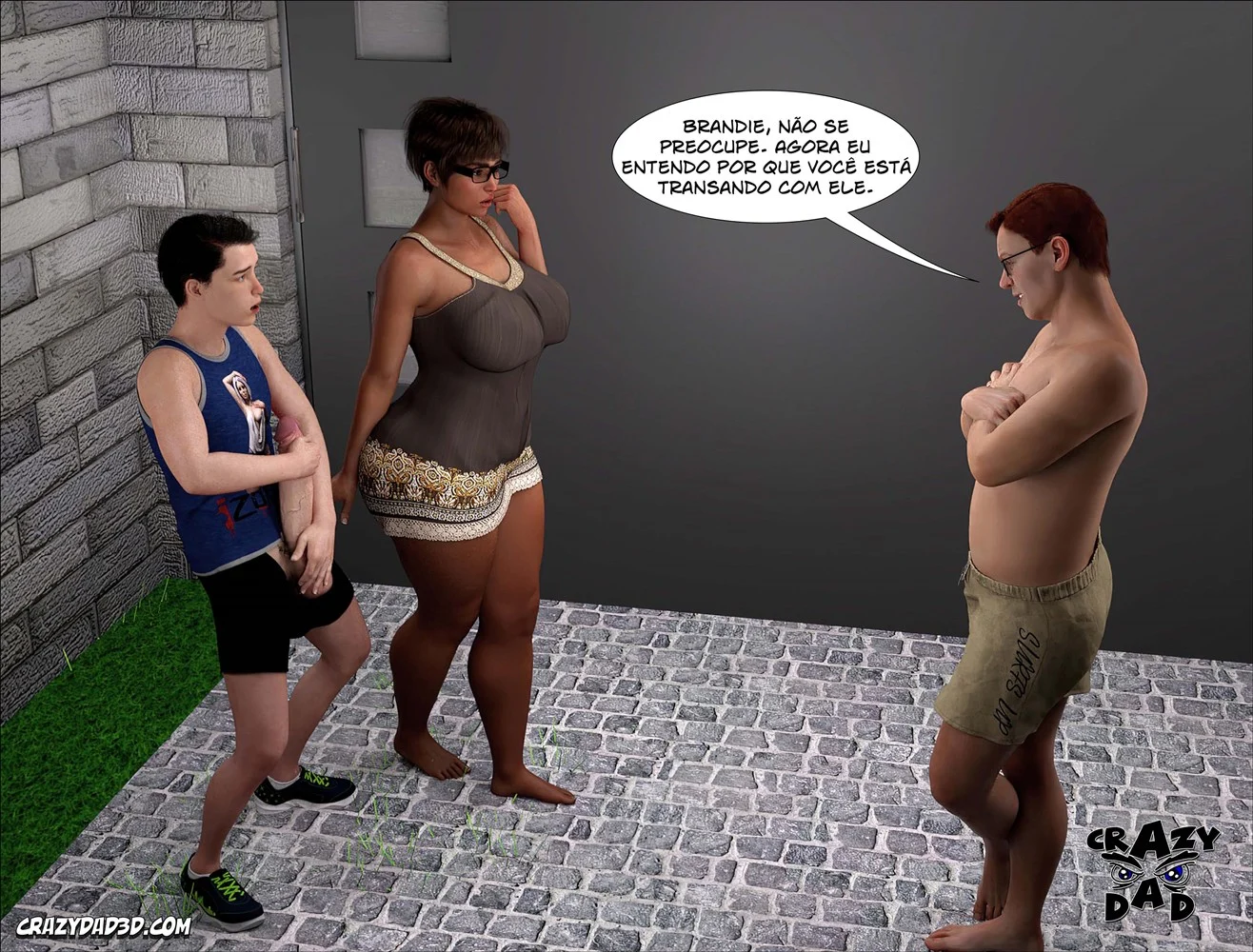 Doctor Brandie 33: A Loucura Sexual do Pai no Mundo 3D Explícito