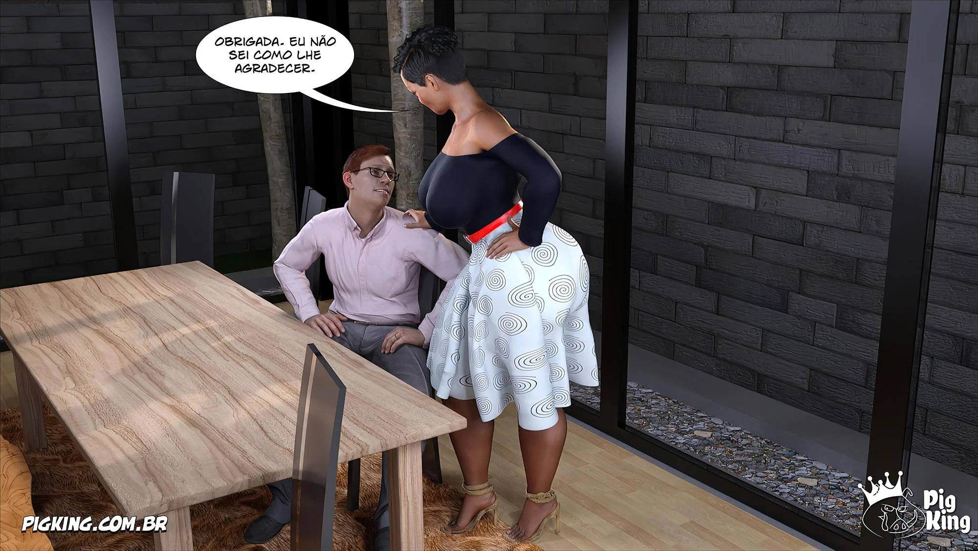 A Doutora Brandie e o Pai Tarado: Fodas Explícitas em 3D Pra Explodir sua Mente