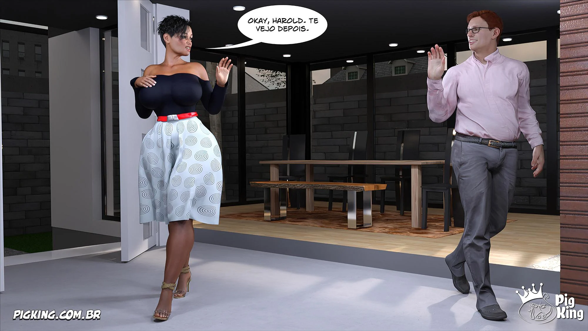 A Doutora Brandie e o Pai Tarado: Fodas Explícitas em 3D Pra Explodir sua Mente