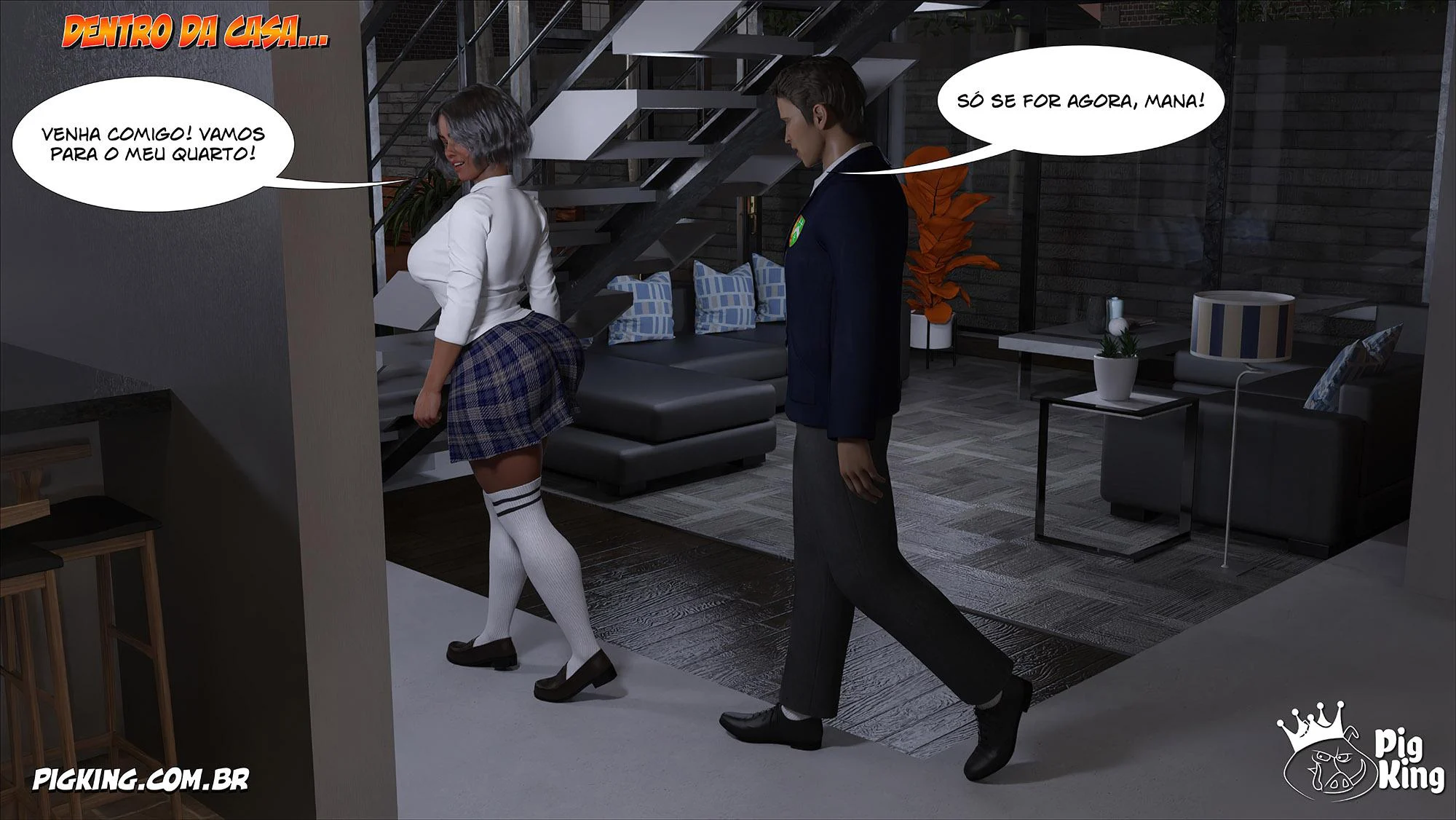 Safadeza Explícita: Quadrinhos Eróticos em 3D de Doctor Brandie 49