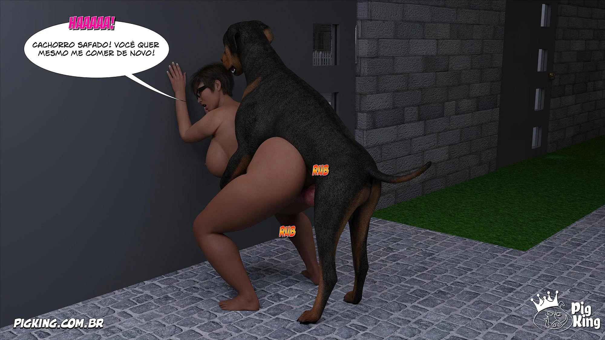 Safadeza Explícita: Quadrinhos Eróticos em 3D de Doctor Brandie 49
