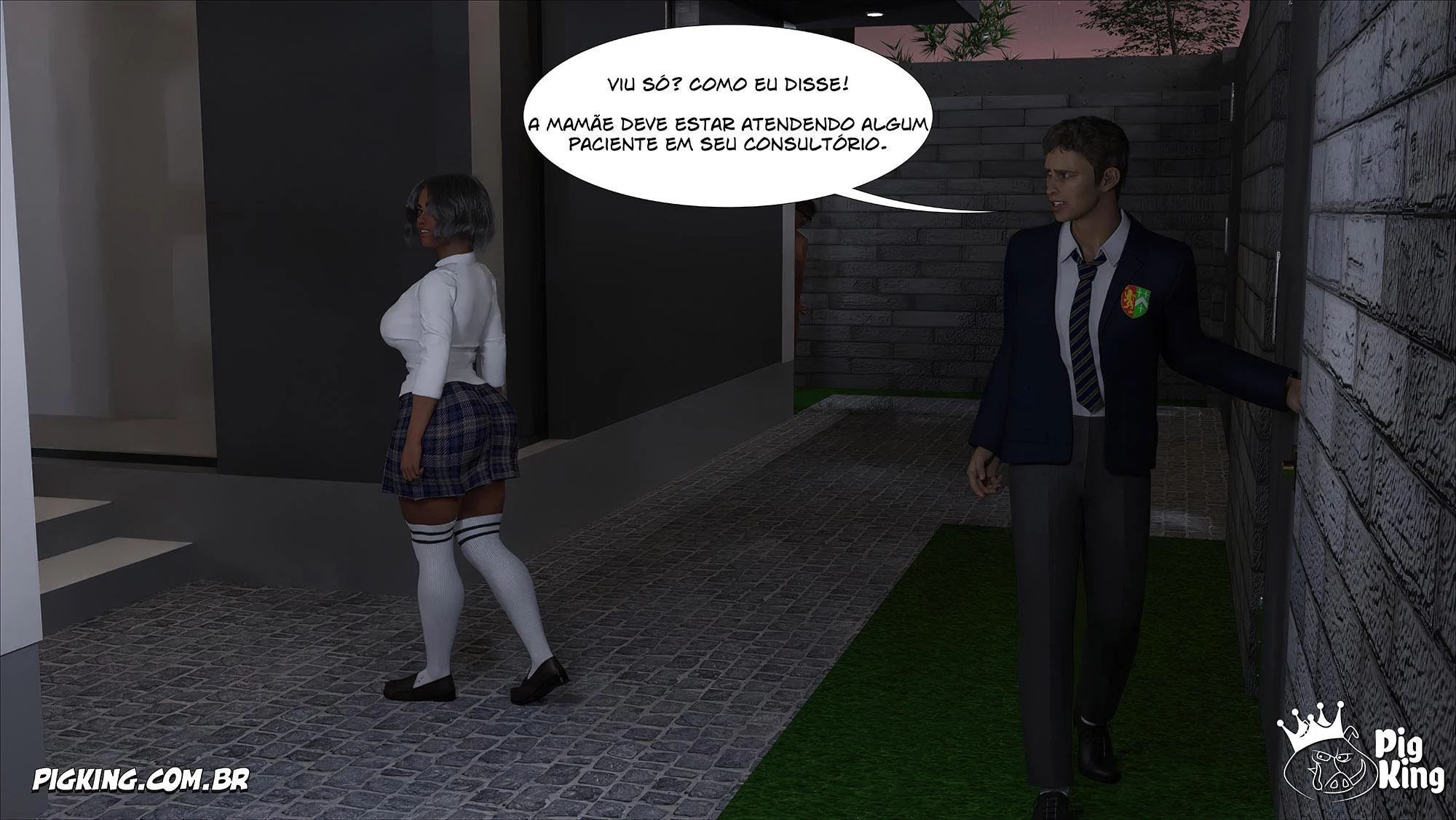 Safadeza Explícita: Quadrinhos Eróticos em 3D de Doctor Brandie 49
