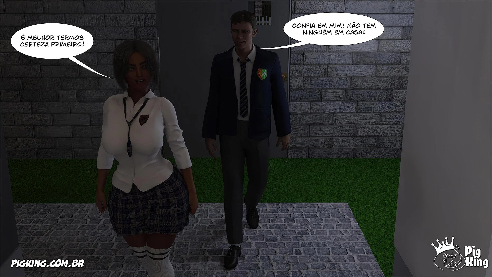 Safadeza Explícita: Quadrinhos Eróticos em 3D de Doctor Brandie 49